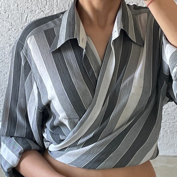 Monochrome Stripe Shirt - Picture 11 of 15